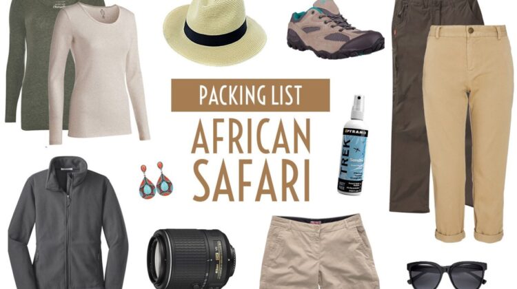 Our Recommended Safari Packing List